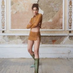 Jaded London Coyote Lace Mini Skirt