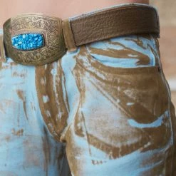 Jaded London Jeans Vaquera Jean In Blue Rust