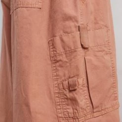 Jaded Man Eden Terracotta Parachute Cargo Pants