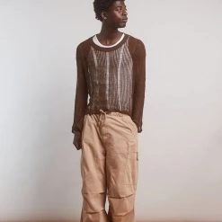 Jaded Man Brown Labyrinth Jumper Knitwear