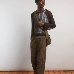 Jaded Man Black Labyrinth Jumper Knitwear