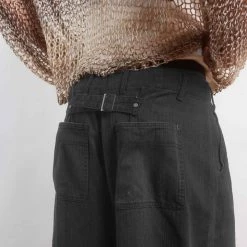 Jaded Man Black Balloon Pants