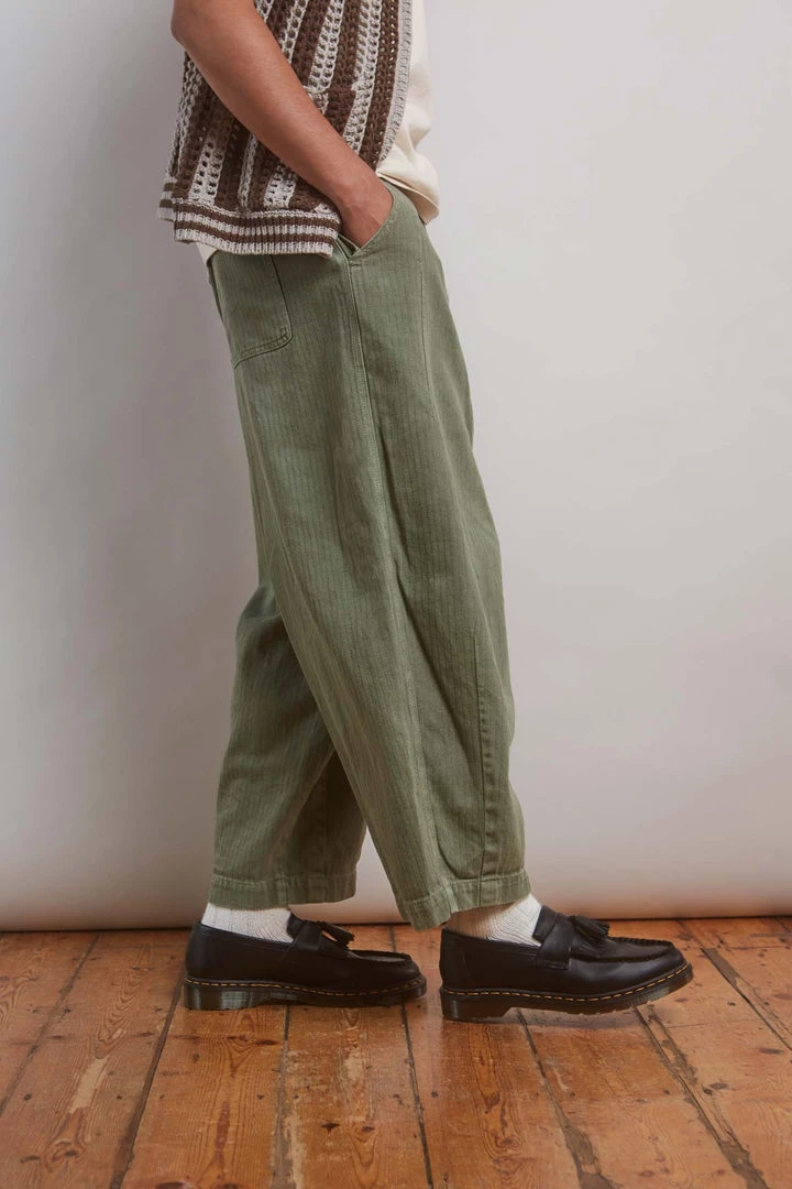 Jaded Man Khaki Balloon Pants Eden 1 Jaded Man Khaki Balloon Pants Eden
