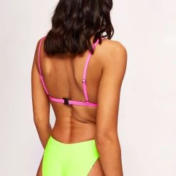Jaded London Beach & Swimwear Neon Tiger Flip Sequin Bikini Bottoms