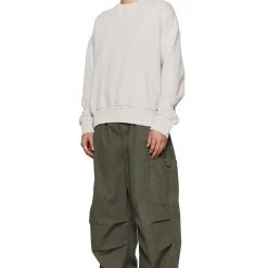 Jaded Man Eden Khaki Parachute Cargo Pants