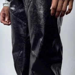 Jaded Man Fusion Leather Trousers