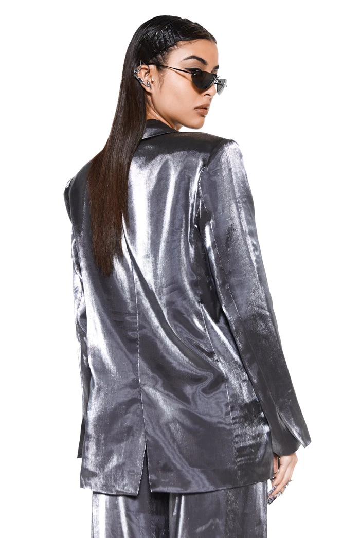 Jaded London Chromium Blazer 3 Jaded London Chromium Blazer