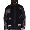 Jaded Man Chaos Varsity Jacket