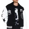 Jaded London Coats & Jackets Black NTRLS Varsity Jacket