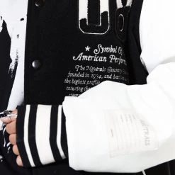 Jaded London Coats & Jackets Black NTRLS Varsity Jacket