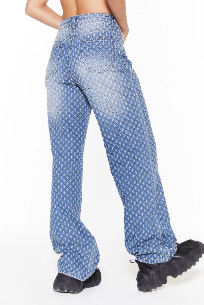 Jaded London Petite Blue Distressed Boyfriend Jeans 2 Jaded London Petite Blue Distressed Boyfriend Jeans