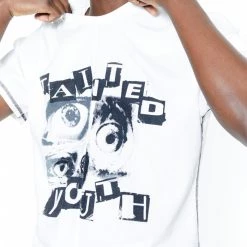 Jaded Man Tees White Tainted Youth T-shirt