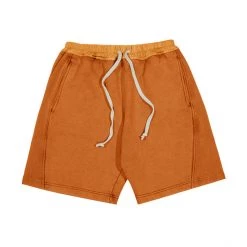 Jaded Man NTRLS Rust Orange Relaxed Shorts