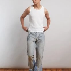 Jaded Man Flared Jean With Inserted Panel 8 Jaded Man Flared Jean With Inserted Panel