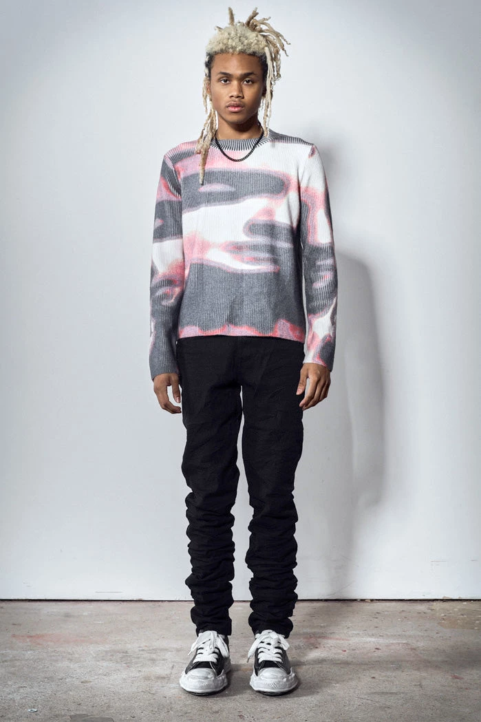 Jaded Man Hoodies & Sweatshirts Distortion Jumper 2 Jaded Man Hoodies & Sweatshirts Distortion Jumper