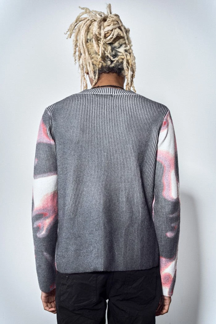 Jaded Man Hoodies & Sweatshirts Distortion Jumper 4 Jaded Man Hoodies & Sweatshirts Distortion Jumper