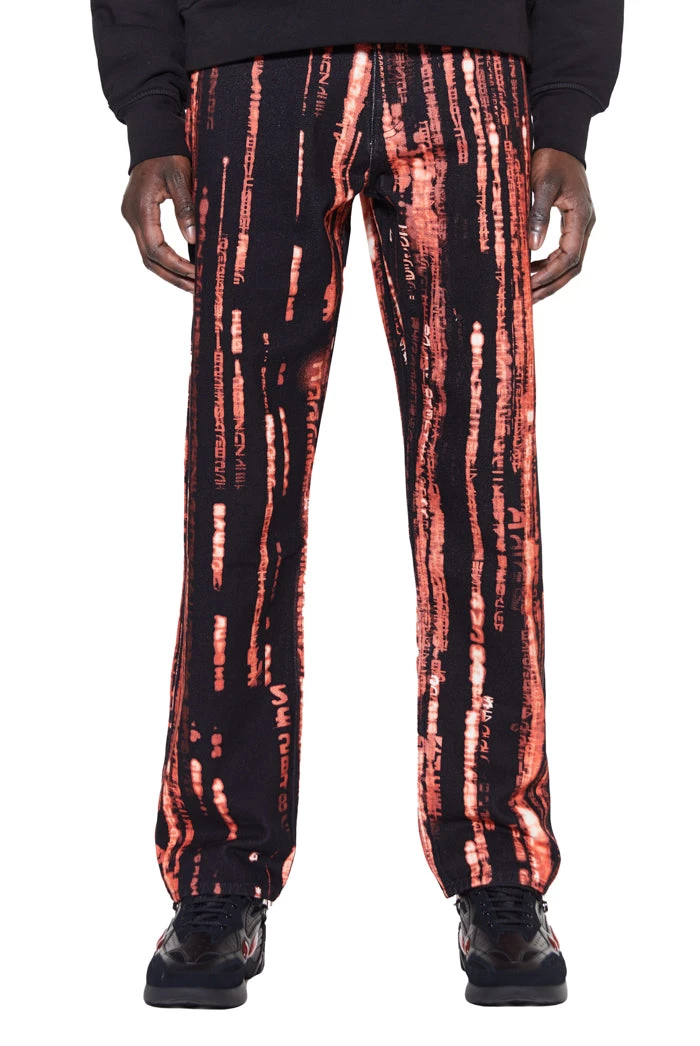 Jaded Man Red Encryption Denim 1 Jaded Man Red Encryption Denim