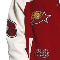 Jaded Man Merlot Rodeo Varsity Jacket