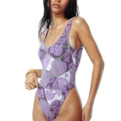 Jaded London Sand Dollar High Leg Swimsuit 8 Jaded London Sand Dollar High Leg Swimsuit