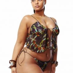 Jaded London Beach & Swimwear Fly Away Bikini Top