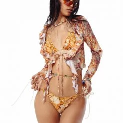 Jaded London Willow Frill Beach Top 8 Jaded London Willow Frill Beach Top