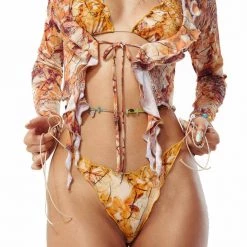 Jaded London Willow Frill Beach Top 10 Jaded London Willow Frill Beach Top