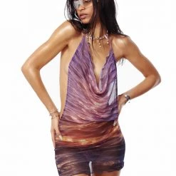 Jaded London Dresses Sunset Dreamer Backless Dress