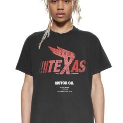 Jaded Man Vintage Black Texas T-Shirt Tees