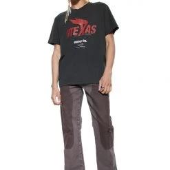 Jaded Man Vintage Black Texas T-Shirt Tees