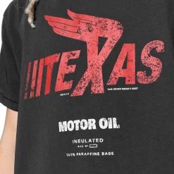 Jaded Man Vintage Black Texas T-Shirt Tees