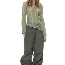 Jaded London Khaki Umbra Dress Dresses