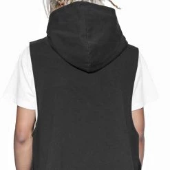 Jaded Man Mechanic Sleeveless Hoodie Hoodies & Sweatshirts