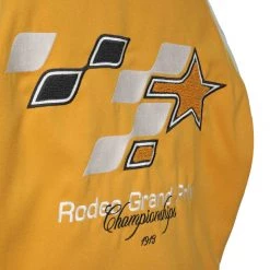 Jaded Man Mustard Rodeo Varsity Jacket Coats & Jackets 11 Jaded Man Mustard Rodeo Varsity Jacket Coats & Jackets