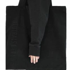 Jaded Man NTRLS Dust Black Oversized Tote Bag Co-ords