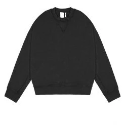 Jaded London NTRLS Dust Black Crew Neck Sweatshirt Co-ords