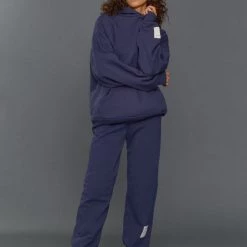 Jaded London Co-ords NTRLS Navy Cuffed Joggers