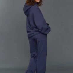 Jaded London Co-ords NTRLS Navy Cuffed Joggers