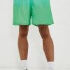 Jaded Man Green & Blue Gradient Mesh Shorts