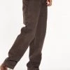 Jaded Man Brown Carpenter Jeans In Skate Fit Denim