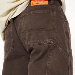 Jaded Man Brown Carpenter Jeans In Skate Fit Denim