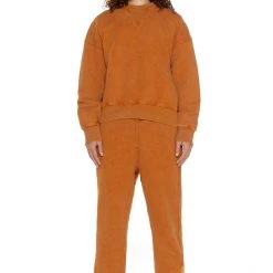 Jaded Man Co-ords NTRLS Rust Orange Cuffed Joggers