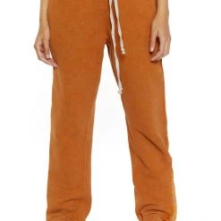 Jaded London NTRLS Rust Orange Cuffed Joggers Co-ords