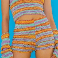 Jaded London Zig Zag Knit Boxer Shorts