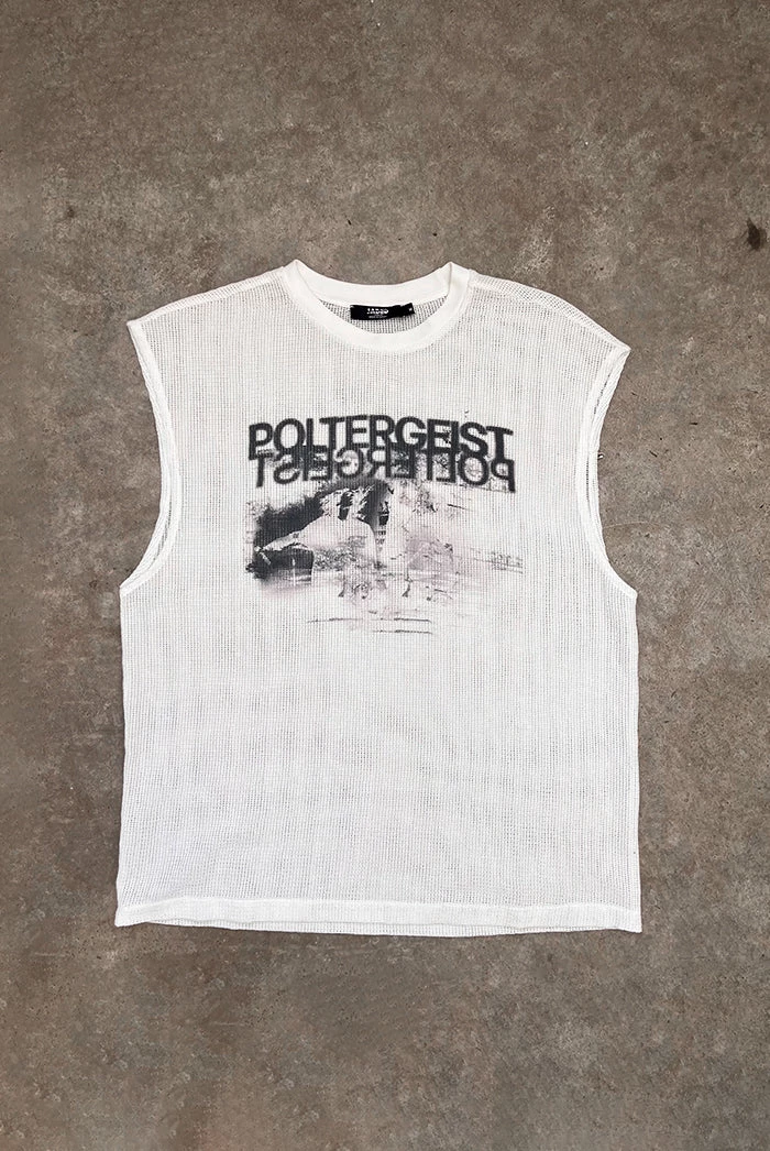 Jaded Man Tees Poltergeist Mesh Vest 3 Jaded Man Tees Poltergeist Mesh Vest