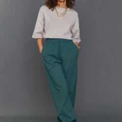 Jaded London Co-ords NTRLS Dark Green Cuffed Joggers