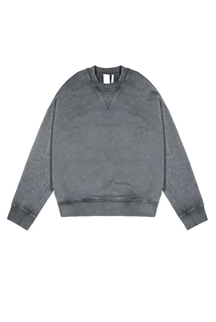 Jaded Man NTRLS Chrome Grey Crew Neck Sweatshirt Co-ords 2 Jaded Man NTRLS Chrome Grey Crew Neck Sweatshirt Co-ords