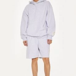 Jaded Man NTRLS Grey Marl Shorts