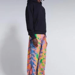 Jaded Man Denim Heatmap Spine Print Jeans