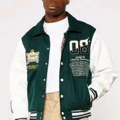 Jaded Man NTRLS Varsity Jacket Coats & Jackets