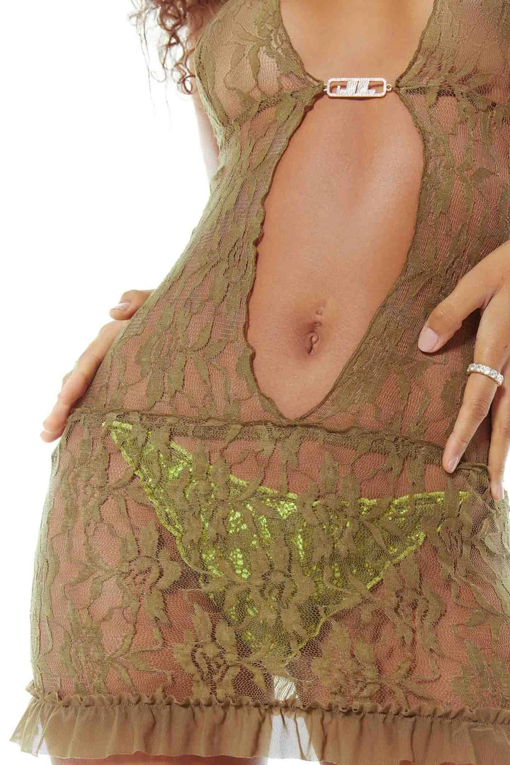 Jaded London Martini Lace Slip Dress 6 Jaded London Martini Lace Slip Dress